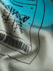 Grey NASA License Short Sleeve T-Shirt (3-16yrs) - Image 3 of 4