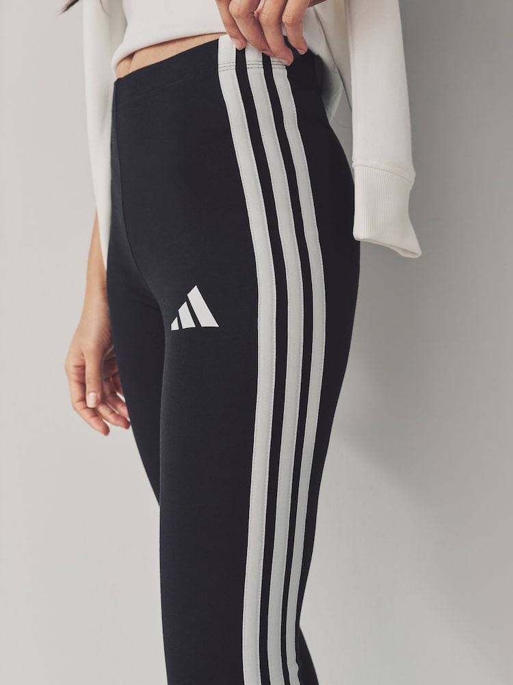 Zwart - adidas legging met 3-Stripe - Image 10 of 11