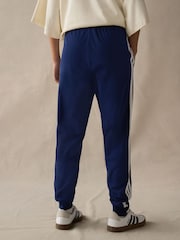Azul - Pantalones de chándal con 3 rayas de adidas - Imagen 2 de 6