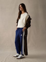 Azul - Pantalones de chándal con 3 rayas de adidas - Imagen 3 de 6