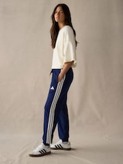 Azul - Pantalones de chándal con 3 rayas de adidas - Imagen 4 de 6