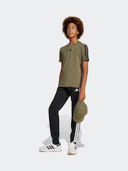 adidas Green Essentials 3 Stripes 100% Cotton T-Shirt - Image 3 of 6