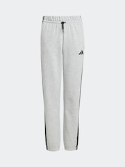 Cinza - Calças de corrida de lã adidas 3 Stripe - Imagem 8 de 8