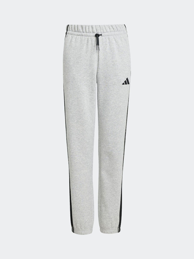 Cinza - Calças de corrida de lã adidas 3 Stripe - Imagem 8 de 8