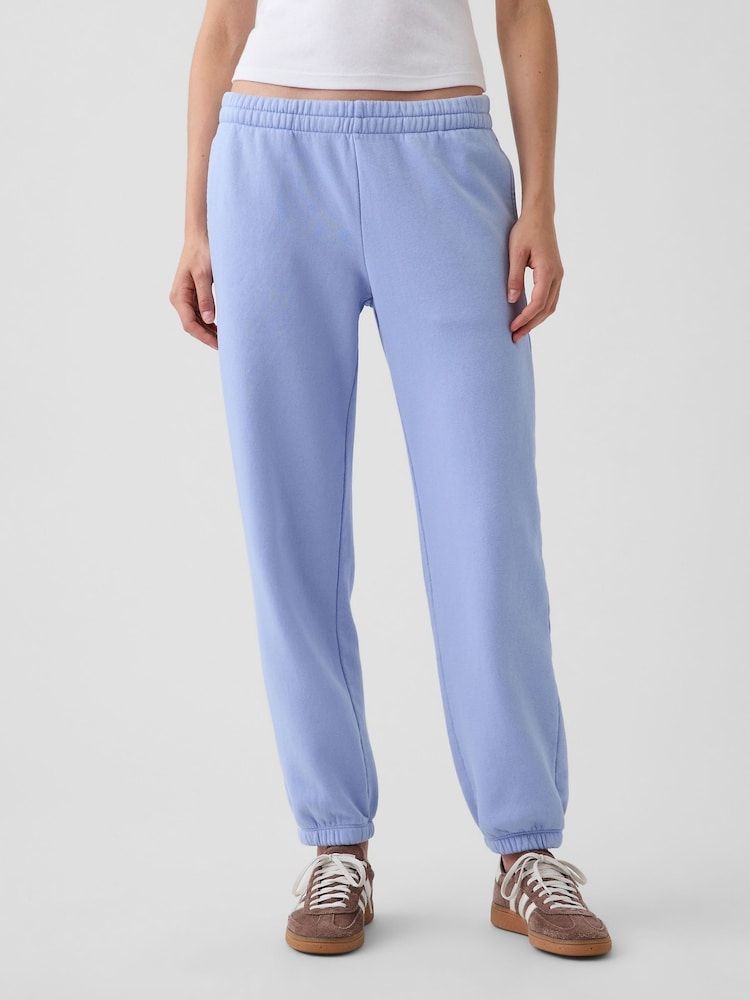 Gap Blue VintageSoft Relaxed Joggers - Image 1 of 5 Gap Blue VintageSoft Relaxed Joggers - Image 1 of 5