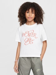 Белый - Nike Power Graphic T-Shirt - Image 1 of 5