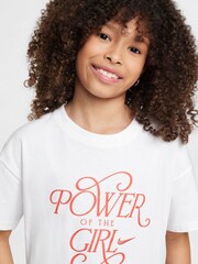 Белый - Nike Power Graphic T-Shirt - Image 5 of 5