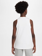 Nike White Sportswear 100% Cotton  Vest - Image 2 of 3
