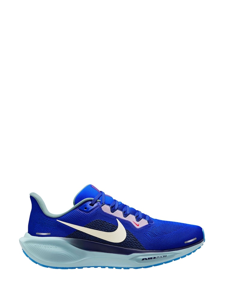 Nike Blue Pegasus Road Running Trainers - Image 1 of 5