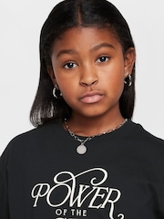 Черный - Nike Power Graphic T-Shirt - Image 4 of 5