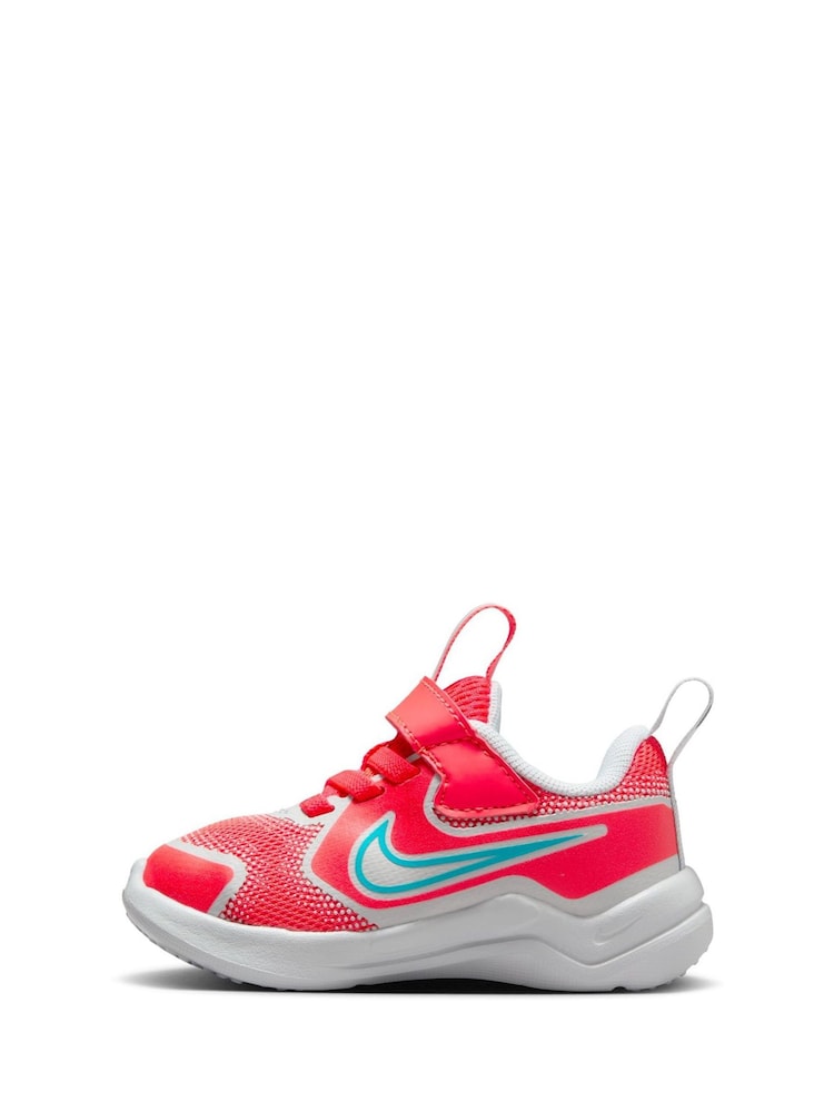 Багряно-червоний сірий - Nike немовля Cosmic Running Trainers - Image 5 of 11