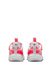 Малиновый Красный Серый - Nike кроссовки для бега для малышей Cosmic - Image 8 of 11