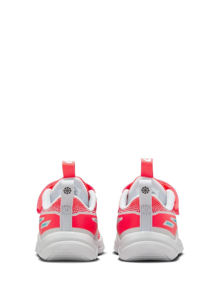 Багряно-червоний сірий - Nike немовля Cosmic Running Trainers - Image 8 of 11