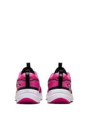 Nike Fuschia Pink/Black Youth Cosmic Running Trainers - Image 10 of 11