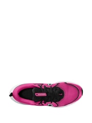 Nike Fuschia Pink/Black Youth Cosmic Running Trainers - Image 3 of 4