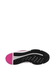Nike Fuschia Pink/Black Youth Cosmic Running Trainers - Image 4 of 4