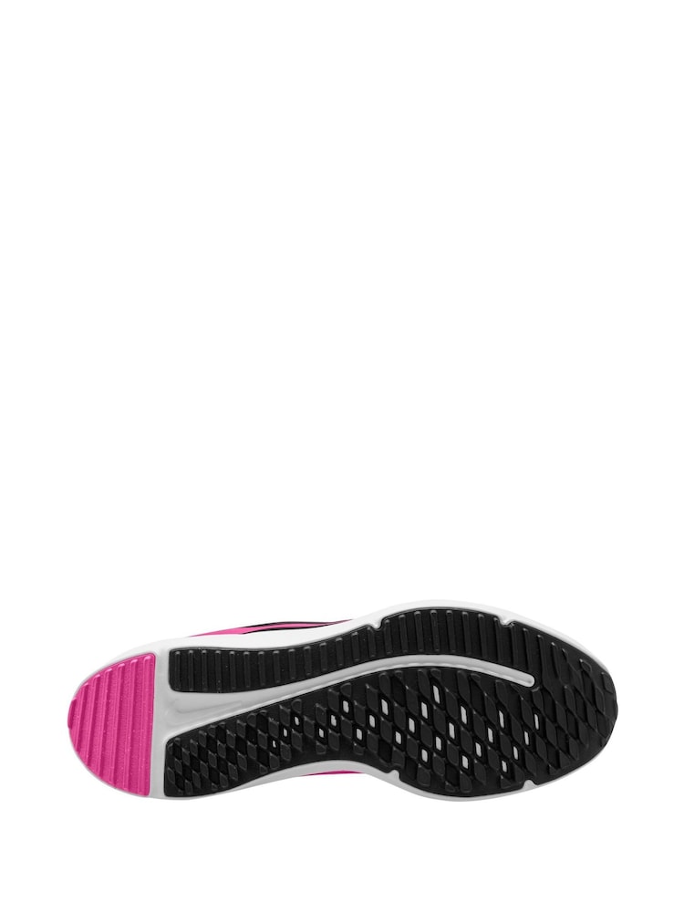 Nike Fuschia Pink/Black Youth Cosmic Running Trainers - Image 4 of 4