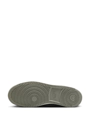 Nike Green/White Court Vision Low Trainers - Image 8 of 10
