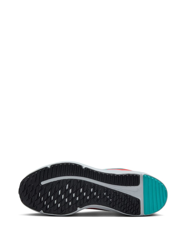 Nike Crimson Red Grey Youth Cosmic Running Trainers - Image 9 of 11