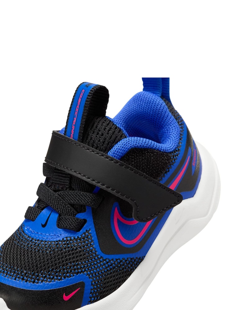 Nike Black Royal Blue Infant Cosmic Running Trainers - Image 11 of 11