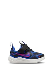 Nike Black Royal Blue Infant Cosmic Running Trainers - Image 4 of 11