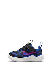 Nike Black Royal Blue Infant Cosmic Running Trainers - Image 5 of 11