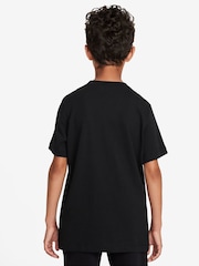 Черный - Nike 100% Cotton Sportswear T-Shirt - Image 2 of 3