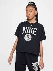 Nike Boxy Varsity Graphic Print T-Shirt - Изображение 1 из 6