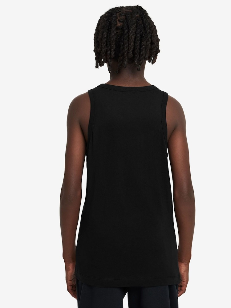 Nike Black Sportswear 100% Cotton  Vest - Image 2 of 3