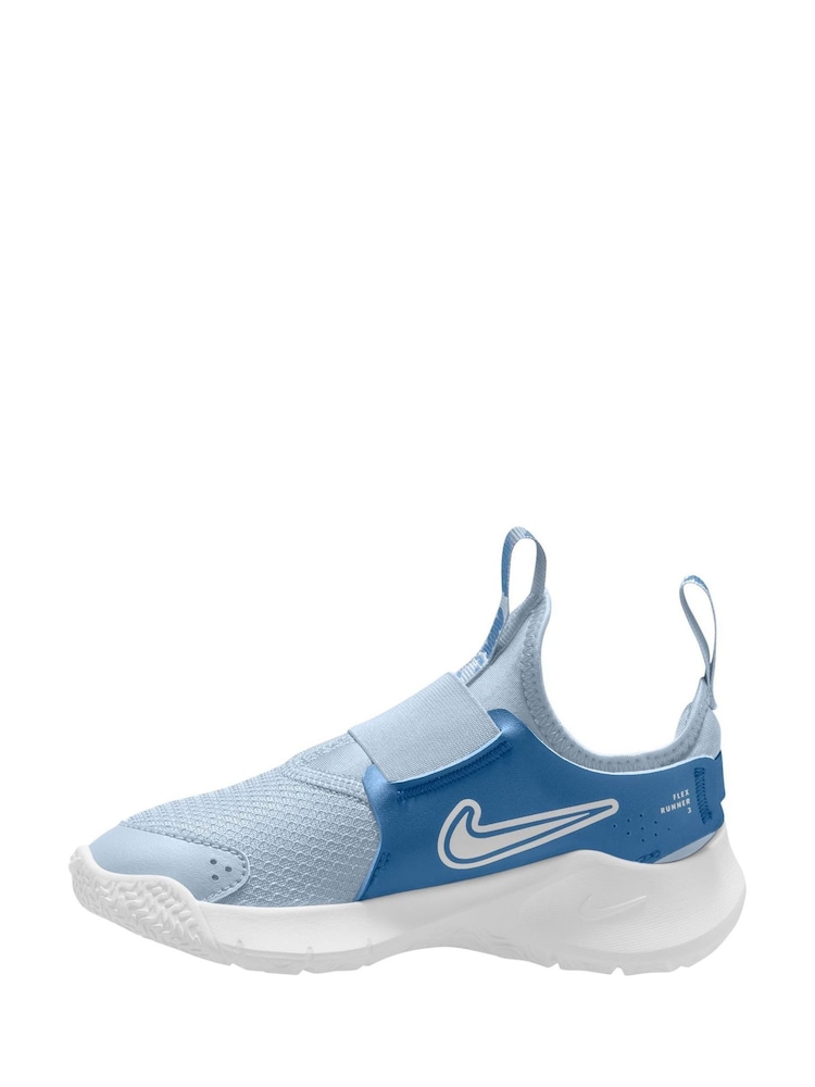 Nike Blue Beyond Junior Flex Runner 3 Trainers - Image 2 of 4