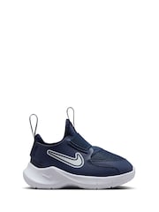 Nike Navy Infant Flex Runner 3 Trainers - Image 1 of 9