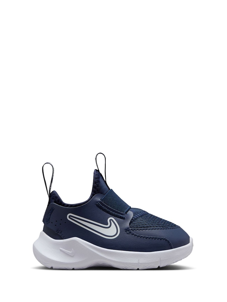 Nike Navy Infant Flex Runner 3 Trainers - Image 1 of 9