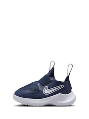 Nike Navy Infant Flex Runner 3 Trainers - Image 2 of 9