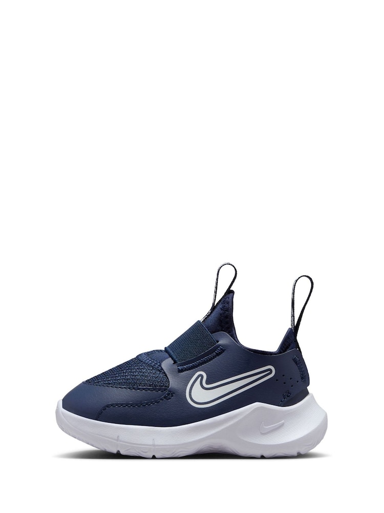 Nike Navy Infant Flex Runner 3 Trainers - Image 2 of 9