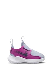 Nike Blue Purple Infant Flex Runner 3 Trainers - Image 1 of 10