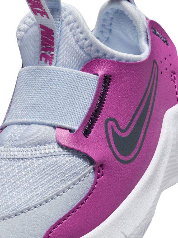 Nike Blue Purple Infant Flex Runner 3 Trainers - Image 10 of 10