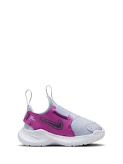 Nike Blue Purple Infant Flex Runner 3 Trainers - Image 3 of 10