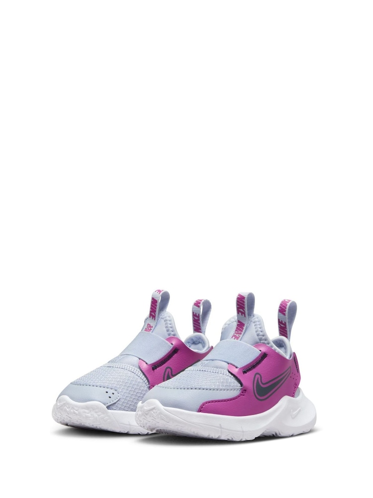 Blauw paars - Nike Infant Flex Runner 3 sneakers - Image 5 of 10