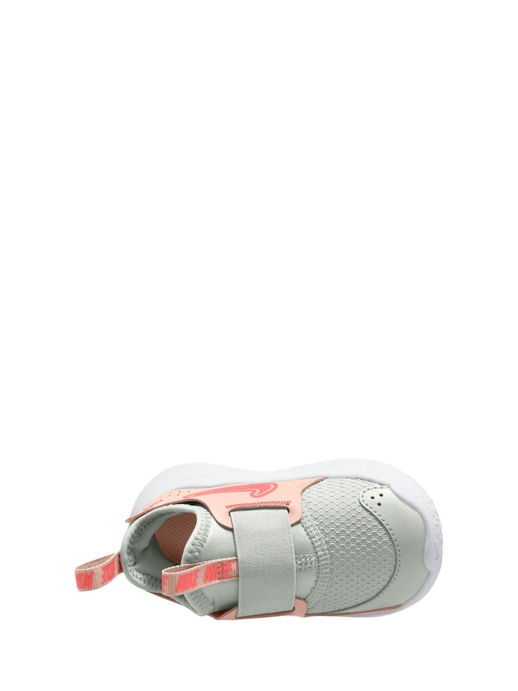 White Orange Echo Pink - Nike Infant Flex Runner 3 sneakers - Image 3 of 4