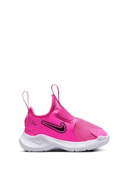 Nike Fuschia Pink Infant Flex Runner 3 Trainers - Image 3 of 9