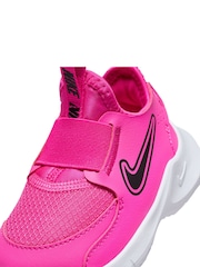 Nike Fuschia Pink Infant Flex Runner 3 Trainers - Image 8 of 9