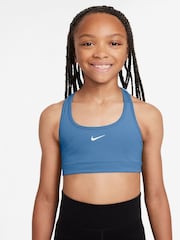 Nike Beyond Blue Dri-FIT Swoosh Support Bra - Image 1 of 3