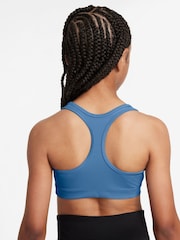 Nike Beyond Blue Dri-FIT Swoosh Support Bra - Image 2 of 3
