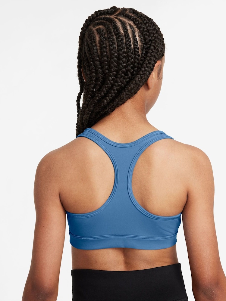 Nike Beyond Blue Dri-FIT Swoosh Support Bra - Image 2 of 3