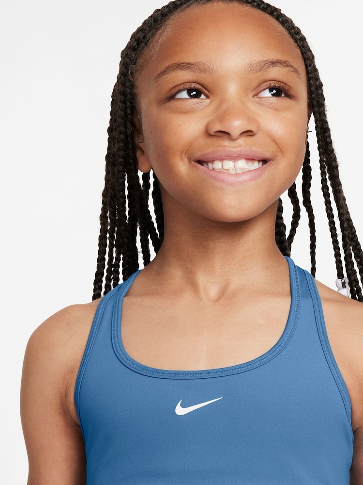 Nike Beyond Blue Dri-FIT Swoosh Support Bra - Image 3 of 3