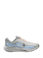 Nike Cream/Blue Journey Run Road Running Trainers - Image 1 of 5