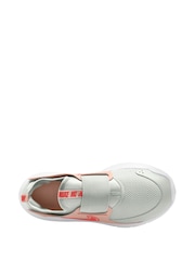 White Orange Echo Pink - Tenisky Nike Youth Flex Runner 3 - Obrázok 3 z 4