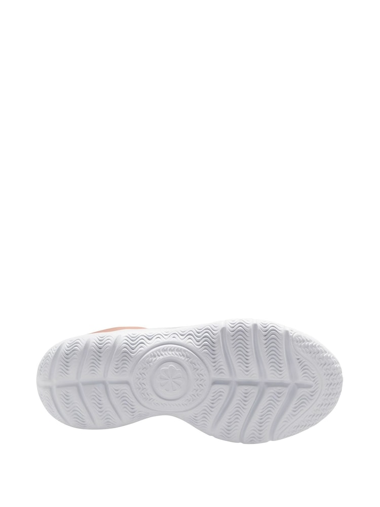 White Orange Echo Pink - Tenisky Nike Youth Flex Runner 3 - Obrázok 4 z 4