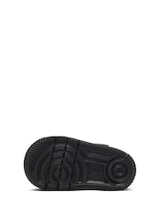 Nike Black Infant Air Force 1 EasyOn Trainers - Image 9 of 10
