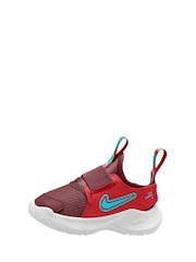 Бургундский - Nike Инфант Флекс ковровая дорожка 3 Трейнеры - Изображение 2 из 4
